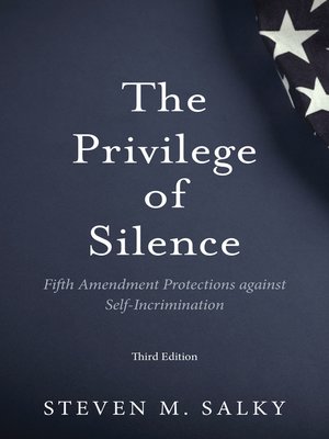 cover image of The Privilege of Silence